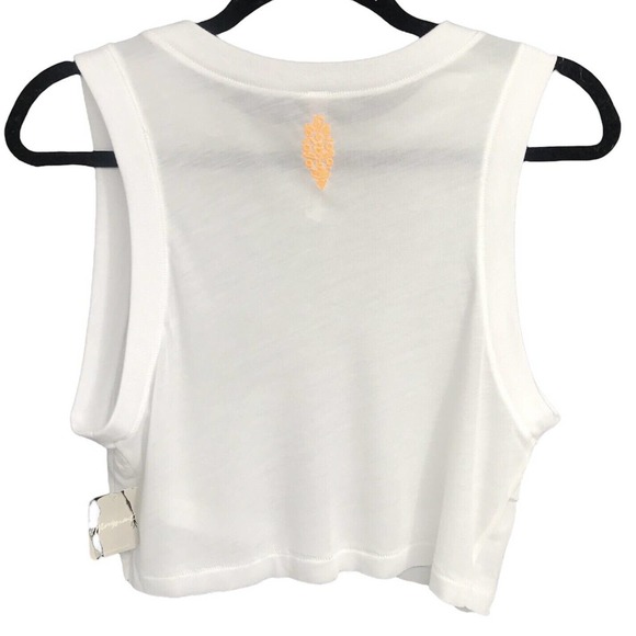 Free People Movement Cutie Buti Tank White -2 - Picture 7 of 9